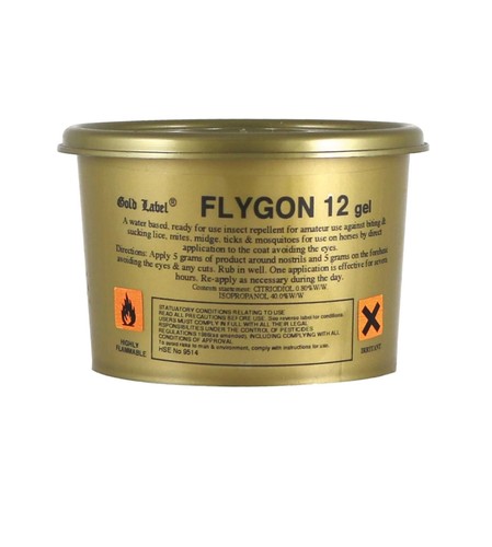 Flygon gel 250g etichetta - 12,