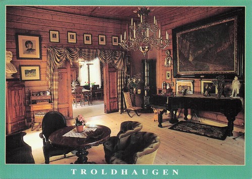 Norvege troldhaugen griegs - troldhaugen,