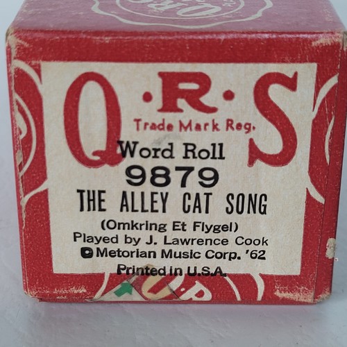 Player piano roll qrs 9879 - qrs,